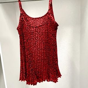H&M Red Leopard Print Cami